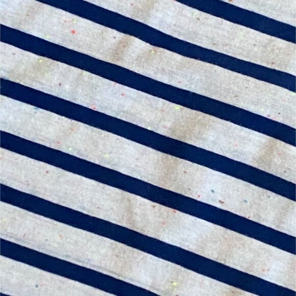 Maurices 24/7 Light Weight Striped Tank Top W/ Color Speckles-White-Large-GUC - Picture 4 of 5